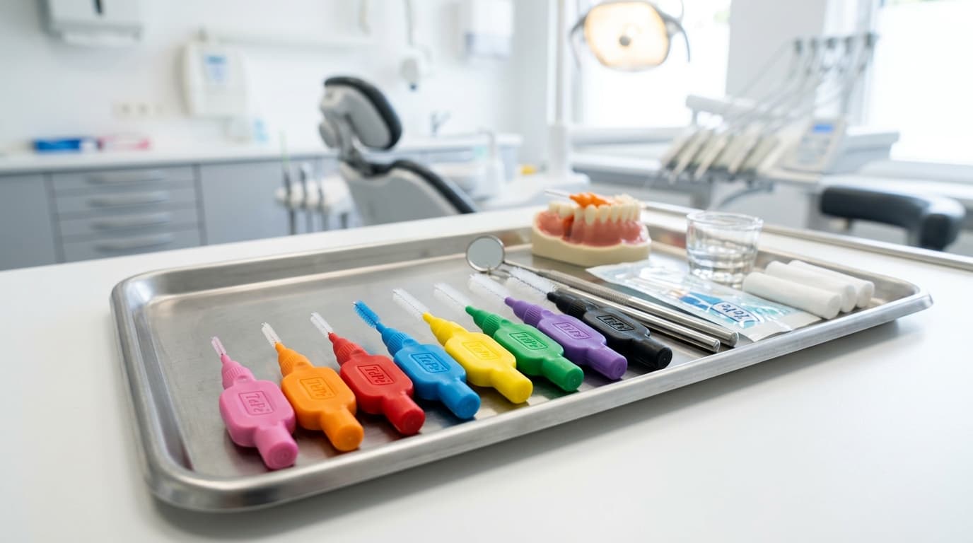 Interdental cleaning to prevent tartar buildup